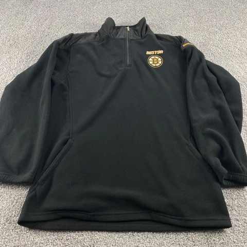 Boston Bruins Sweater Youth Extra Large 18/20 Black Pullover NHL Hockey Unisex Cover