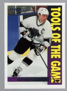 * WAYNE GRETZKY - 1994-95 O-Pee-Chee (OPC) Premier #280 (Tools of the Game) - Picture 1 of 2