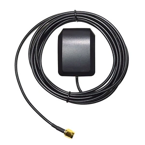 HQRP LNA Gain 1575.42MHz SMA Male GPS Active Antenna Aerial Connector Cable - Picture 1 of 3