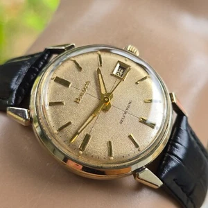 Reloj Automático Hombre Bulova President G Vintage 11ALACD Esfera Cruzada 1966 - Imagen 1 de 22