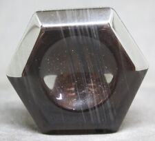 51mm 2.2OZ NATURAL Rainbow OBSIDIAN Crystal Base for SPHERE EGG Display Stand