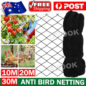 Anti Bird Netting HEAVY DUTY Mesh Net Commercial Fruit Tree Pond Protect Cover - Picture 1 of 15