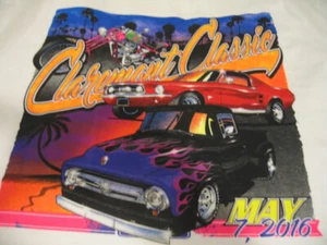 Claremont Classic Ford Truck Red Mustang T-Shirt Men's XL White New May 2016 - Picture 1 of 9