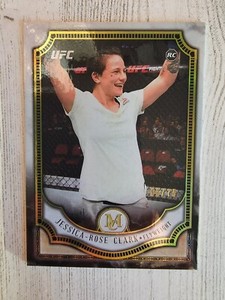 2018 Topps UFC Museum Collection #44 Jessica-Rose Clark RC /75