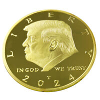 2024 Donald Trump President Gold Coin THE REVENGE TOUR Coins 1 PC 