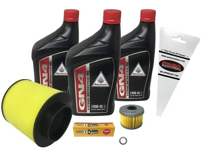 Kit de cambio de aceite Honda OEM para Honda TRX300 FOURTRAX 300 1992-1999 con aceite 10W-40 Foto 1 de 2