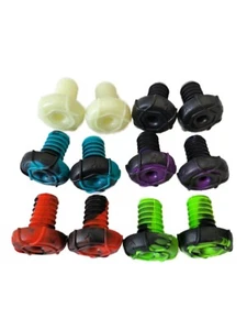 Extremos de barra de scooter Blunt Envy nailon acrobacias - SOLO para barras de aluminio - Par - Nuevo - Imagen 1 de 8