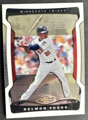 2009 Topps Finest Michael Young Twins #93 - Image 1 of 2