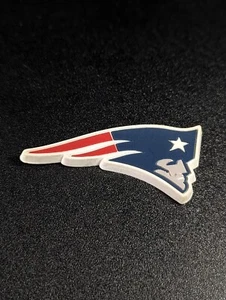 Offizielles NFL New England Patriots Gummi Logo Aufkleber Souvenir - Bild 1 von 2