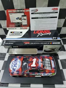 21+ Ross Chastain #1 BUSCH LIGHT FLANEL 2024 Camaro ZL1 1:24 CX12423BLLRZ - Imagen 1 de 8