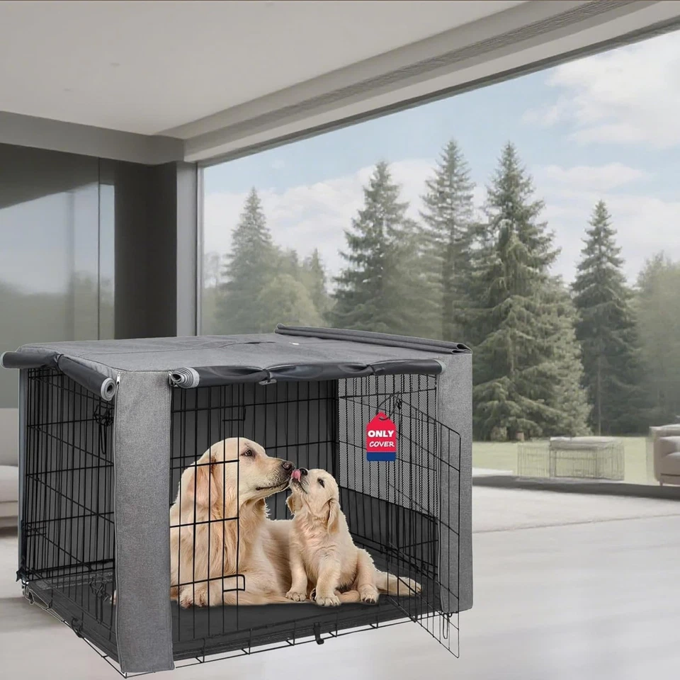 Cubierta de jaula HiCaptain 42" x 28" gris oscuro - Hi Captain Foto 1 de 1