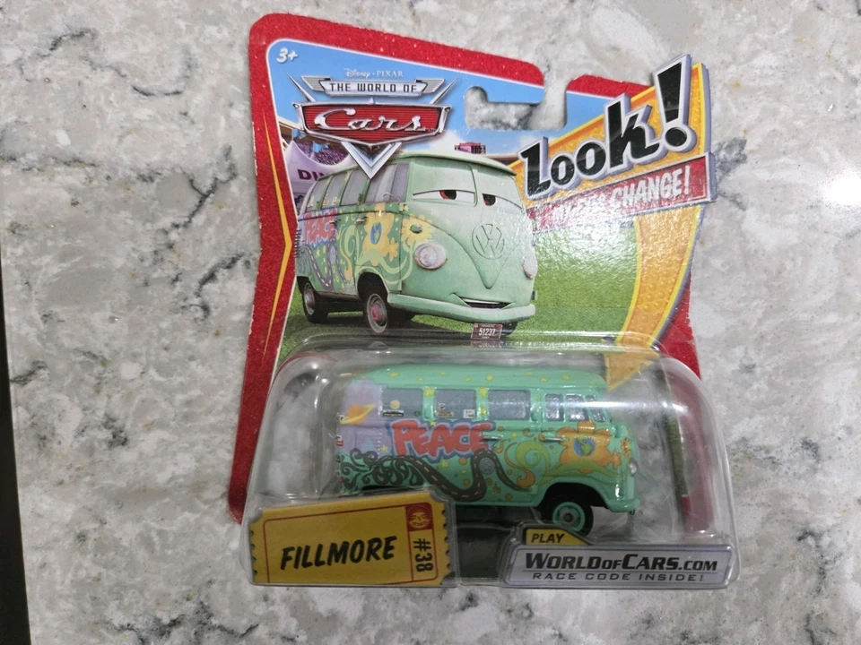 Mattel Disney Pixar LMEC #38 FILLMORE Volkswagen Bus - Image 1 of 1