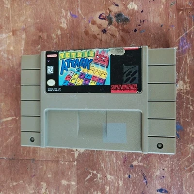 Cartucho Tetris Attack (Super Nintendo SNES, 1996) somente - Imagem 1 de 4