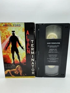 Alien Terminator Screener Screening VHS New Horizons Maria Ford Horror Monster - Picture 1 of 2