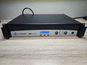Crown DSI 2000 2-Channel Theater Audio Power Amplifier 800W 4Ω Power (#2) - Picture 1 of 15