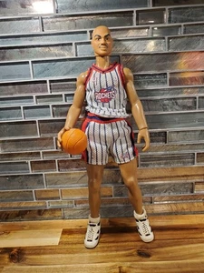 Charles Barkley 12" Poseable Figure Starting Lineup 1997 Houston Rockets - Foto 1 di 4