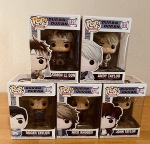 Funko Pop! Duran Duran Complete Set/5 #126,127,128,129 & 130 - Picture 1 of 12