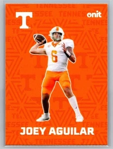 Joey Aguilar Fusion Orange Tennessee Volunteers 2025 Onit Football - Picture 1 of 1