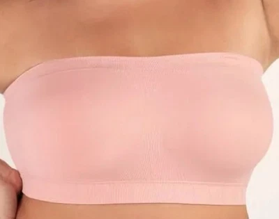 Truekind Convertible  Comfort Strapless Bandeau Bra. Medium. Rose Tan. NWT - Image 1 of 3