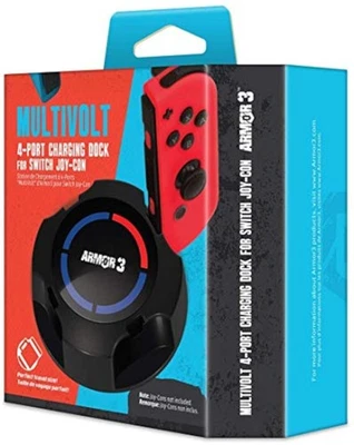 Armor3 Multivolt 4-port Charging Dock For Joy-Con For Nintendo Switch Joy 0E - Image 1 of 3