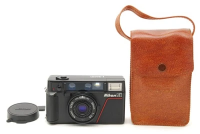 [NEAR MINT w/Case] Nikon L35 AF ISO 400 Point & Shoot 35mm Film Camera JAPAN #55 - Image 1 of 4