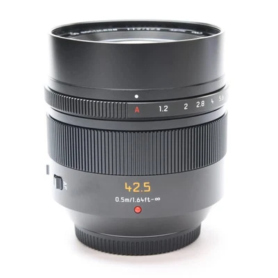 Panasonic LEICA DG NOCTICRON 42.5mm F/1.2 ASPH. P-O.I.S. (MFT) #224 -Near Mint- - Image 1 of 4