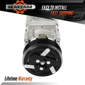 Air A/C Compressor For Ford F-150 F-250 F-350 F-450 97-04 4.2L/4.6L/5.4L US - Bild 1 von 12