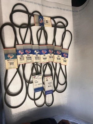 Car Quest Belts Lot Of Mixed Belts  NOS - Image 1 of 4