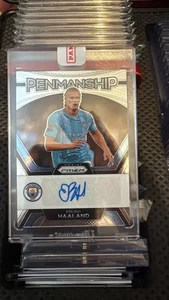 2023-24 Panini Prizm Premier League Penmanship Erling Haaland -Sealed- - Bild 1 von 2