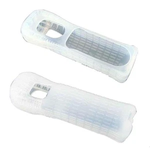 Lot of 2 Silicone Skin Case Cover For Nintendo Wii Remote Controller 3Z - Picture 1 of 3
