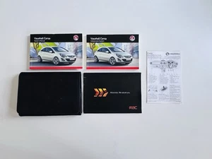 VAUXHALL CORSA D OWNERS MANUAL HANDBOOK WALLET AUDIO 2010 2015 - Picture 1 of 1