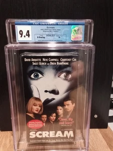 Scream VHS 1996 CGC 9.4 Sealed A+ - Picture 1 of 4