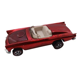 Vintage Hot Wheels 1969 Classic '57 T-Bird Redline Spectraflame Rosso Bianco Int - Foto 1 di 5