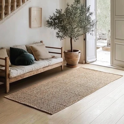 Vintage Soft Dark Brown Area Rug for Living Room,Rectangle Non-Slip Comfortab... - Image 1 of 4