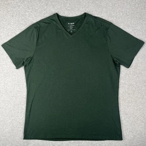 01.Algo 01 Performance T-Shirt Herren XL V-Ausschnitt grün UV LSF 40 schnelltrocknend feuchtigkeitsableitend - Bild 1 von 19