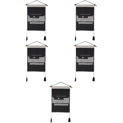  5 Pack Periodensystem Der Elemente Plakat Im Klassenzimmer Schulbedarf - Bild 1 von 4
