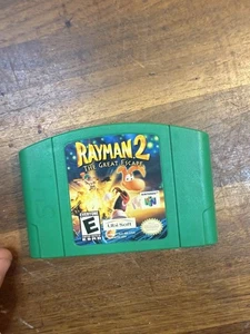 Rayman 2: The Great Escape (Nintendo 64, 1999) Nur Kassette Original Getestet N64 - Bild 1 von 6