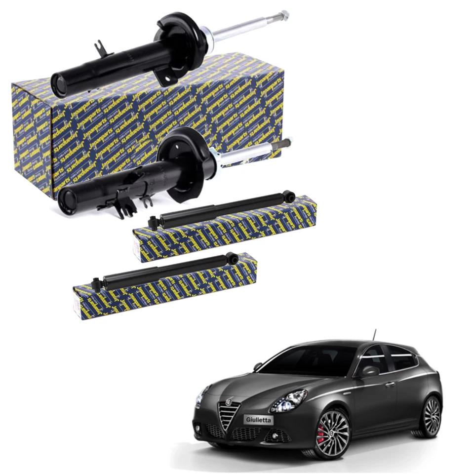 JAPANPARTS Kit Ammortizzatori Anteriori e Posteriori Alfa Romeo Giulietta 940 dal 2010