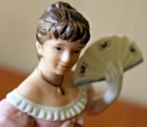 Vintage Homco Home Interiors viktorianische Porzellanpuppe Figur 1421 - Bild 1 von 9