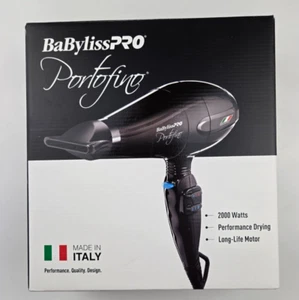 BaBylissPRO Nano Titanium Italian Portofino Hair Dryer - Professional 2000 Watt, - Picture 1 of 5