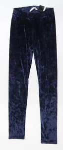 H&M Girls Blue Polyester Blend Capri Trousers Size 13 Years - Picture 1 of 12