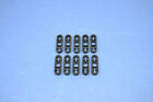 Lego 10 X Liftarm Flat Black Technic Liftarm Thin 1X3 Axle Holes 6632