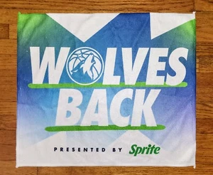 Timberwolves Wolves Back Rally Howl Towel * 2025 NBA Playoffs vs Lakers Round 1 - Picture 1 of 1
