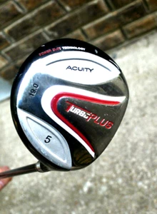 Acuity Turbo Plus 5 Wood 19.0 Degree Graphite Shaft Right Handed 42" - Picture 1 of 4