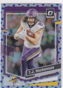 Panini NFL 2023 Donruss Optic Football No. 127 T.J. Hockenson Stars Prizm - Picture 1 of 2