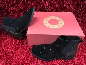 Woman Booties Armistice Size Fr 37 Black New - Zdjęcie 1 z 8