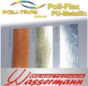 (24,42 €/m²) | Lámina flexible PU-Metallic, para rotulaciones de moda con efecto brillo - Imagen 1 de 1