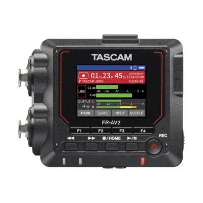 New Tascam FR-AV2 Compact 32-Bit-Float Portable Field Recorder Brand - Image 1 of 4