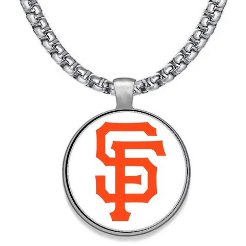 Large San Francisco SF Giants Mens 24" Stainless Pendant Necklace FREE SHIP' D30 Cover