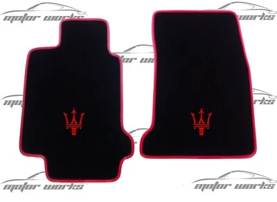 🇮🇹 MASERATI GT GRANTURISMO  🇮🇹CUSTOM FLOOR MATS 🇮🇹 HAND MADE IN USA 🇮🇹 - Image 1 of 4